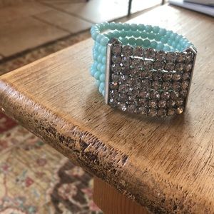 Plunder rhinestone bracelet